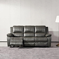 Selma-Leather-Electric-3-Seater-Sofa-Grey from Roseland Furniture
