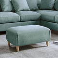 Pembroke Footstool Aqua Lifestyle1 from Roseland Furniture