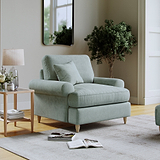 Pembroke Armchair Aqua from Roseland Furniture