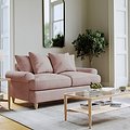 Pembroke 2 Seater Sofa Pink Life1 from Roseland Furniture