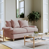 Pembroke 2 Seater Sofa Pink Life1 from Roseland Furniture