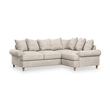 Pembroke RH Corner Sofa Linen from Roseland Furniture