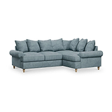 Pembroke RH Corner Sofa Denim from Roseland Furniture