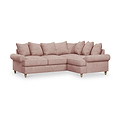 Pembroke RH Corner Sofa Pink from Roseland Furniture
