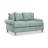 Pembroke 2 Seater Sofa Bed Aqua from Roseland Furniture
