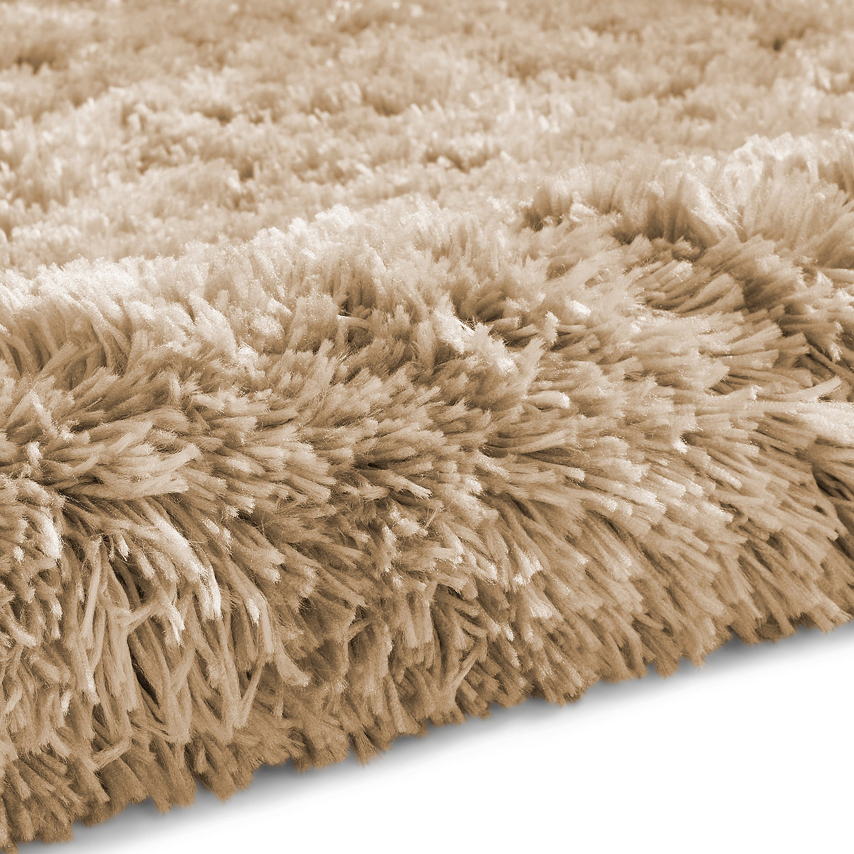 Hatton Beige Hand Tufted Shaggy Rug