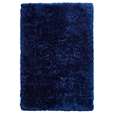 Hatton Navy Blue Hand Tufted Shaggy Rug from Roseland Furniture