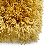 Hatton Yellow Hand Tufted Shaggy Rug
