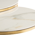 Mira-Kass-Gold-Marble-Effect-Coffee-Table-Set from Roseland Furniture