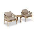 Maze Porto 2 Seat Outdoor Lounge Set from Roseland Furniture