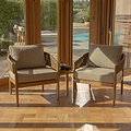 Maze Porto 2 Seat Outdoor Lounge Set from Roseland Furniture