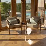 Maze Porto 2 Seat Outdoor Lounge Set from Roseland Furniture