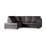 Colby Faux Leather Corner Sofa