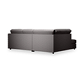 Colby Faux Leather Corner Sofa