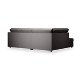 Colby Faux Leather Corner Sofa