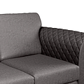 Colby Faux Leather Corner Sofa