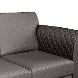 Colby Faux Leather Corner Sofa