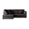 Colby Faux Leather Corner Sofa