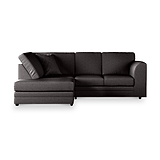 Colby Faux Leather Corner Sofa