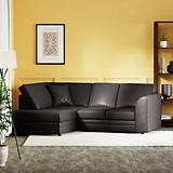 Colby Faux Leather Corner Sofa