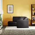 Colby Faux Leather Corner Sofa