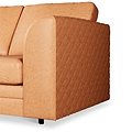Colby Faux Leather Corner Sofa