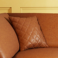 Colby Faux Leather Corner Sofa