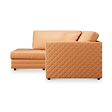 Colby Faux Leather Corner Sofa