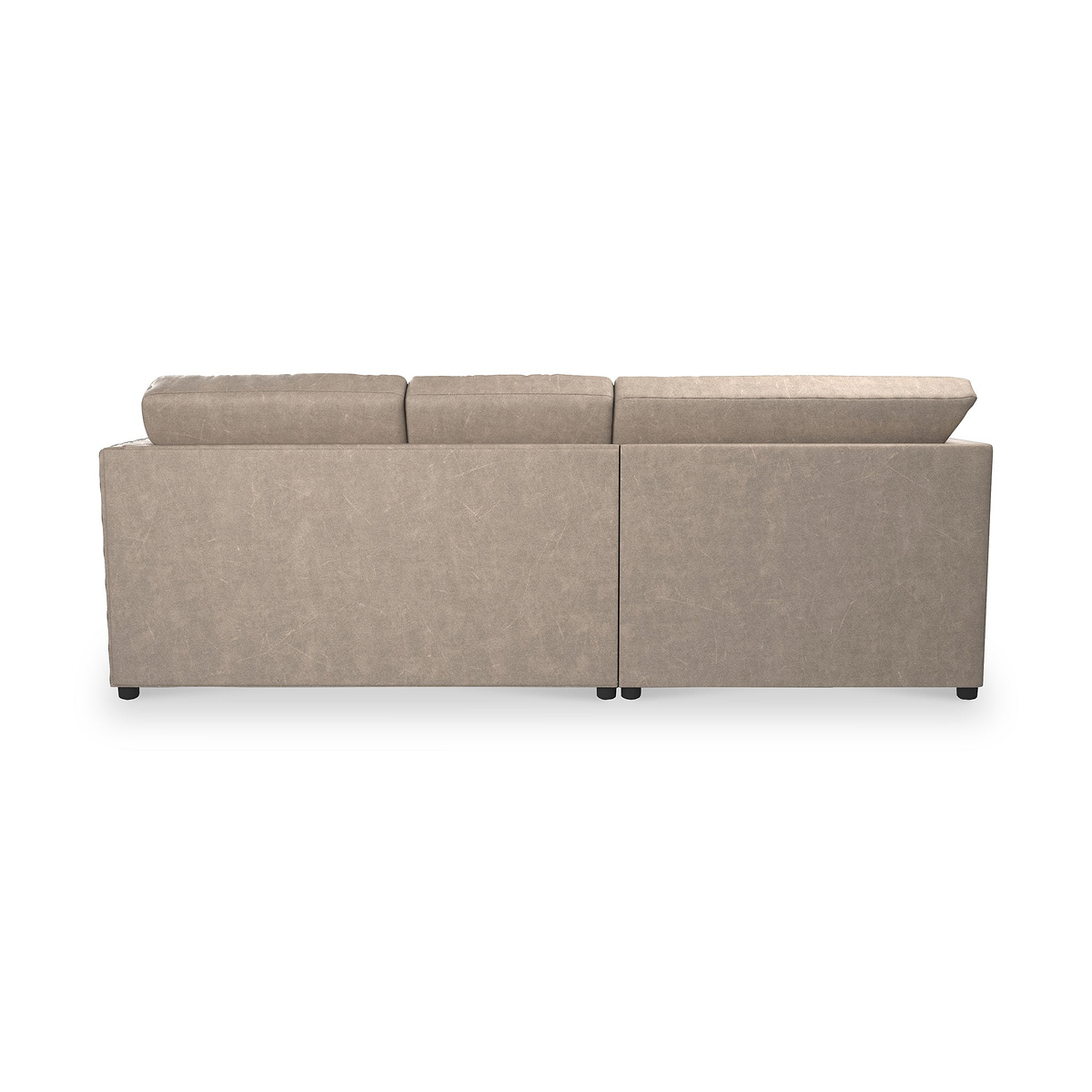 Colby Faux Leather Corner Sofa