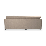Colby Faux Leather Corner Sofa