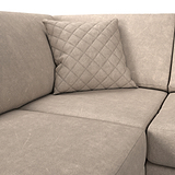 Colby Faux Leather Corner Sofa