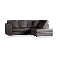 Colby Faux Leather Corner Sofa