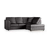 Colby Faux Leather Corner Sofa