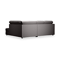 Colby Faux Leather Corner Sofa