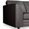 Colby Faux Leather Corner Sofa
