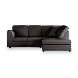 Colby Faux Leather Corner Sofa