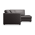 Colby Faux Leather Corner Sofa