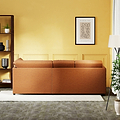 Colby Faux Leather Corner Sofa