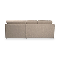 Colby Faux Leather Corner Sofa