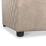 Colby Faux Leather Corner Sofa