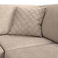 Colby Faux Leather Corner Sofa