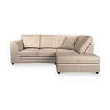 Colby Faux Leather Corner Sofa