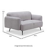 Quintrell 2 Seater Sofa from Roseland Furniture