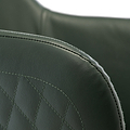 Viktor-Faux-Leather-Quilted-Dining-Armchair from Roseland Furniture