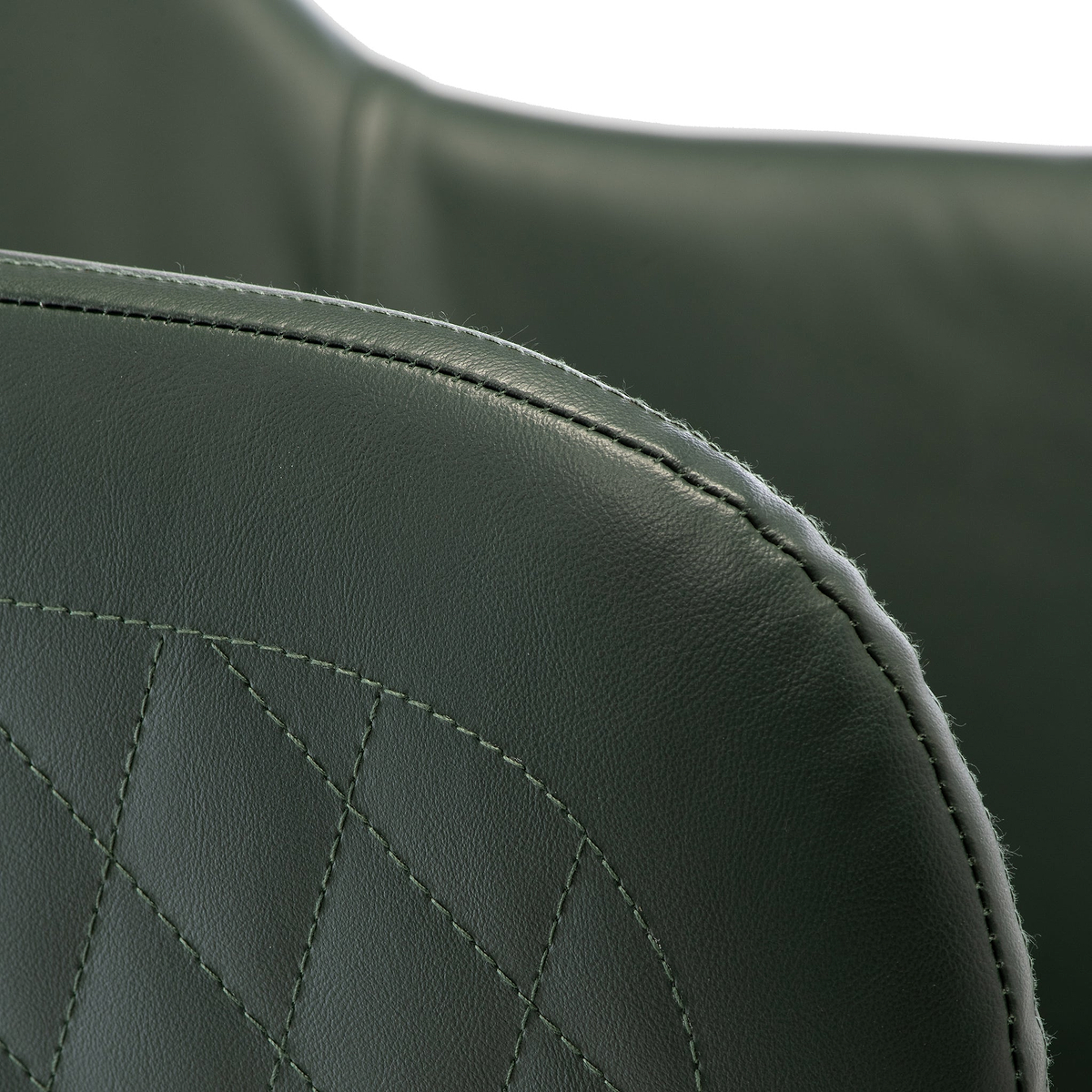 Viktor-Faux-Leather-Quilted-Dining-Armchair from Roseland Furniture