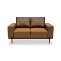 Umber Faux Leather 2 Seater Sofa from Roseland Furniture