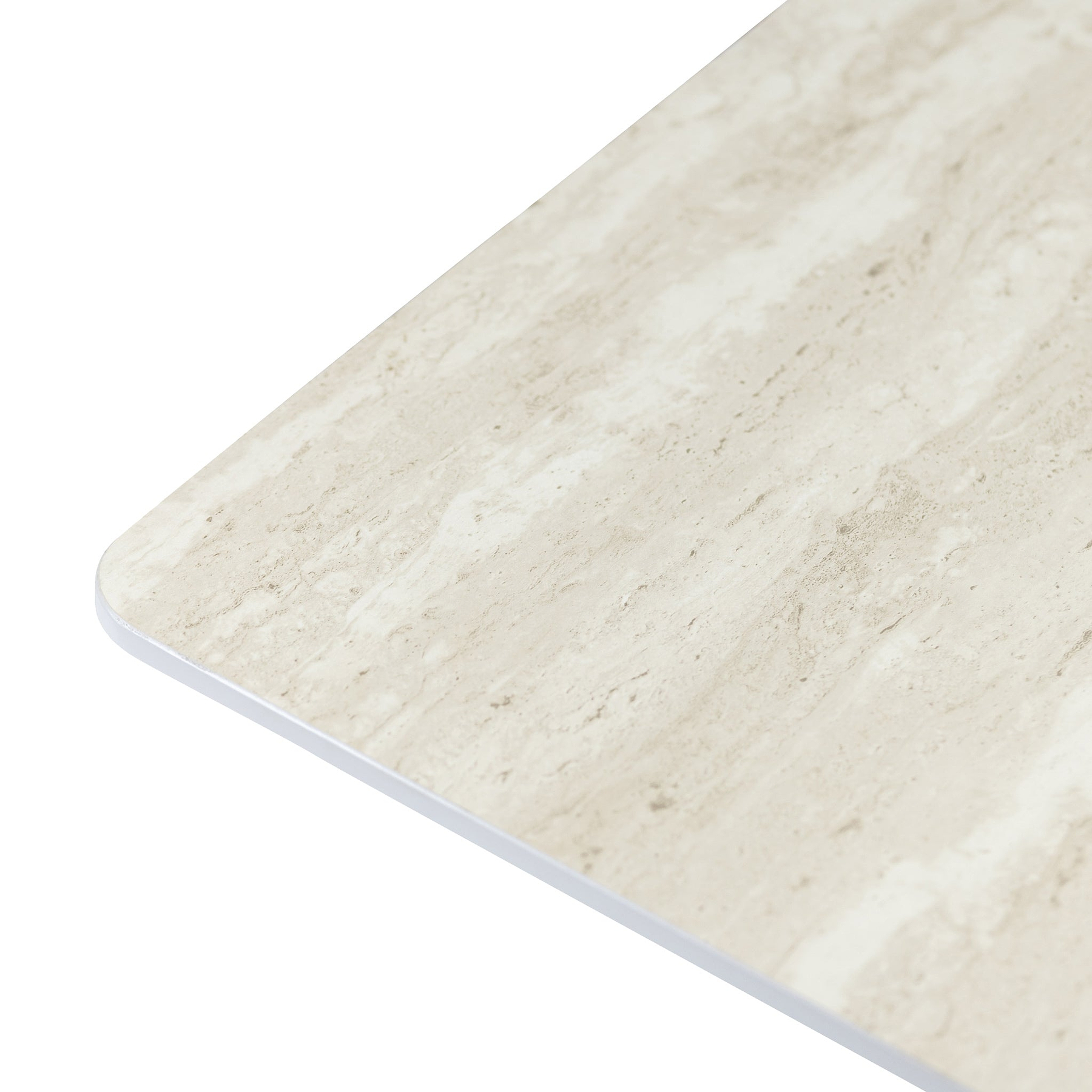 Barlo 160cm Travertine Effect Dining Table from Roseland Furniture