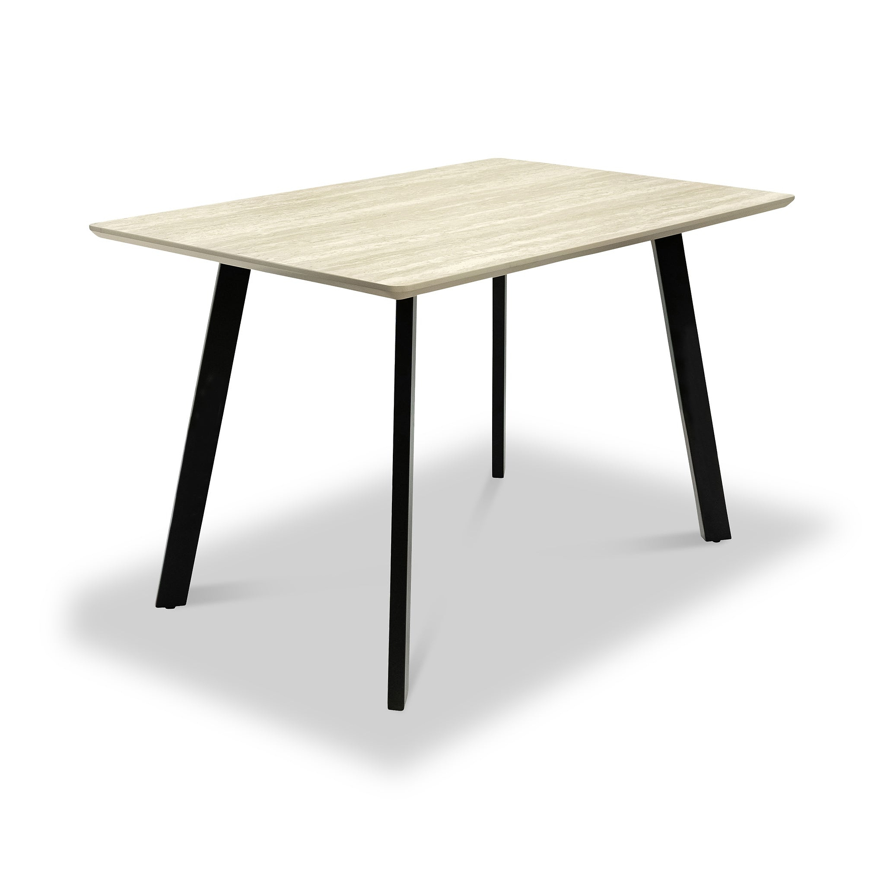 Barlo 120cm Travertine Effect Dining Table from Roseland Furniture