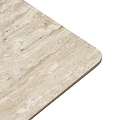 Barlo 120cm Travertine Effect Dining Table from Roseland Furniture