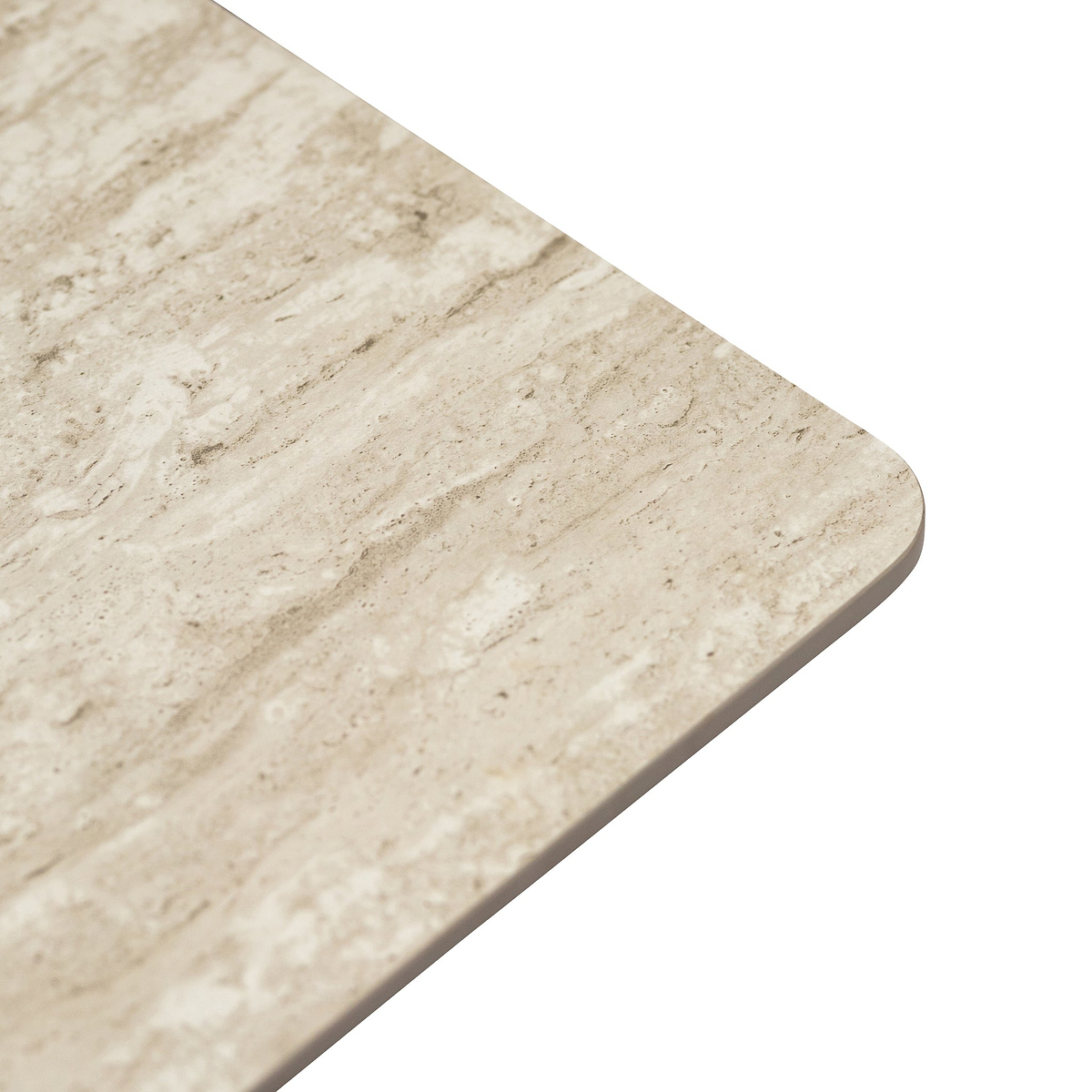 Barlo 120cm Travertine Effect Dining Table from Roseland Furniture
